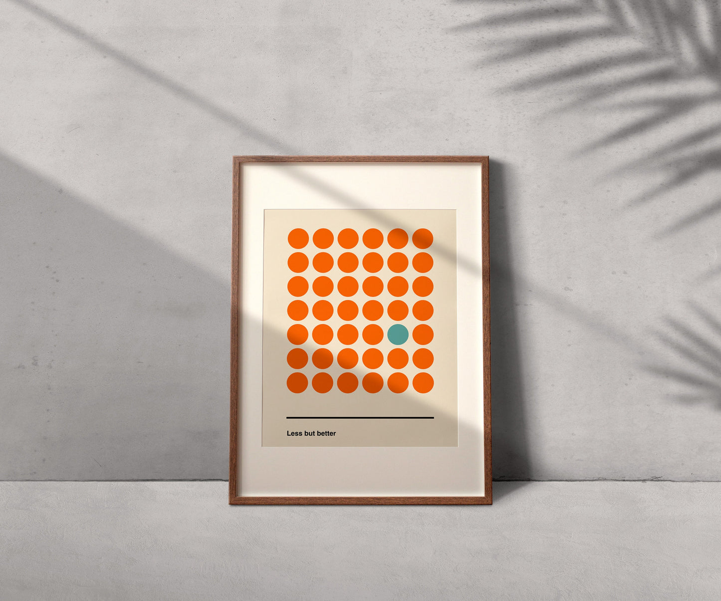 Bauhaus - Orange Dot