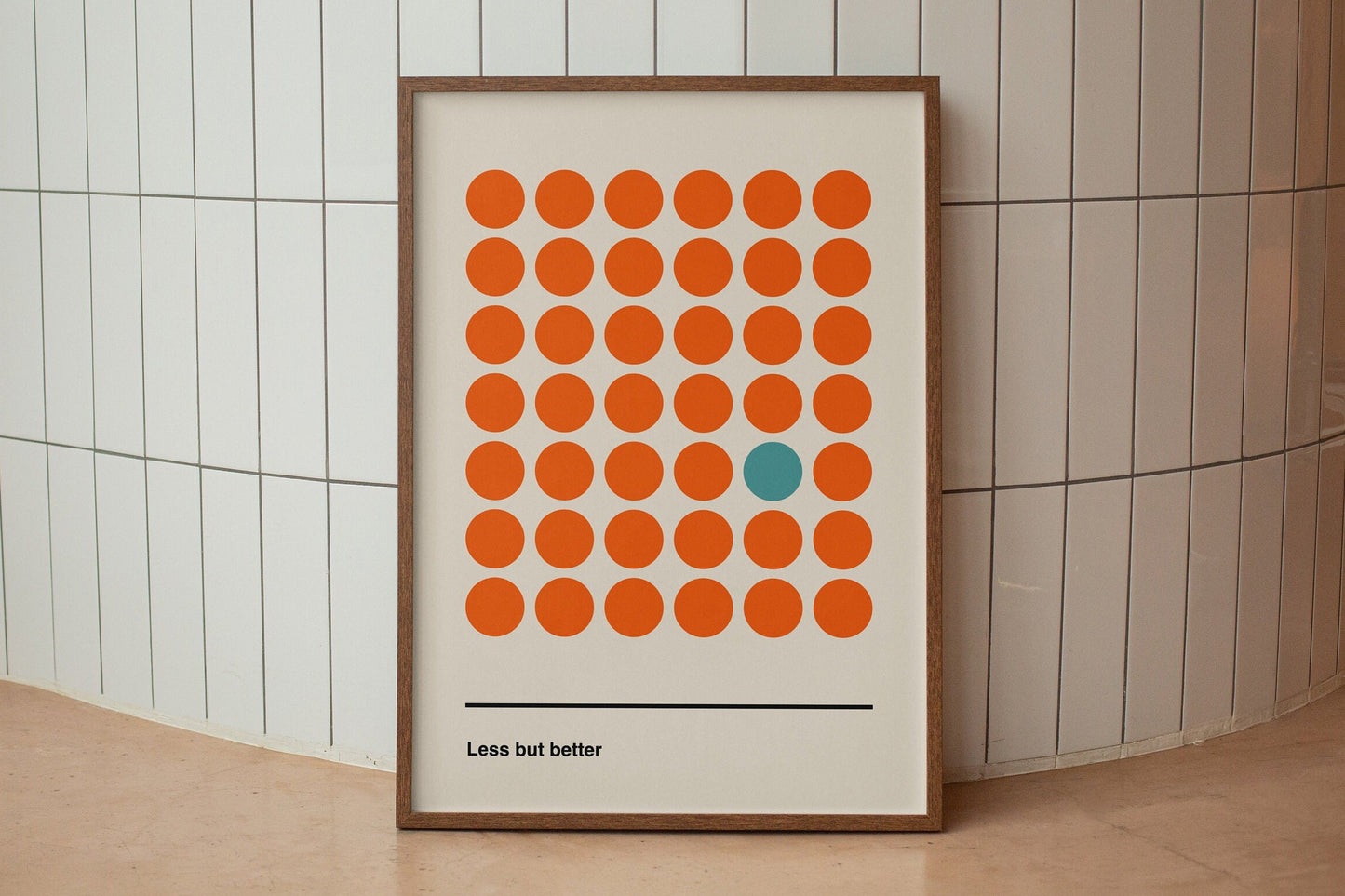 Bauhaus - Orange Dot