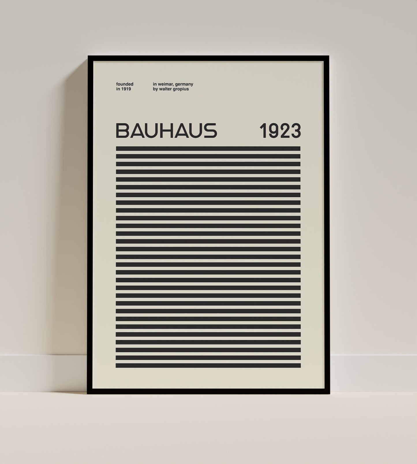 Bauhaus - Black Lines