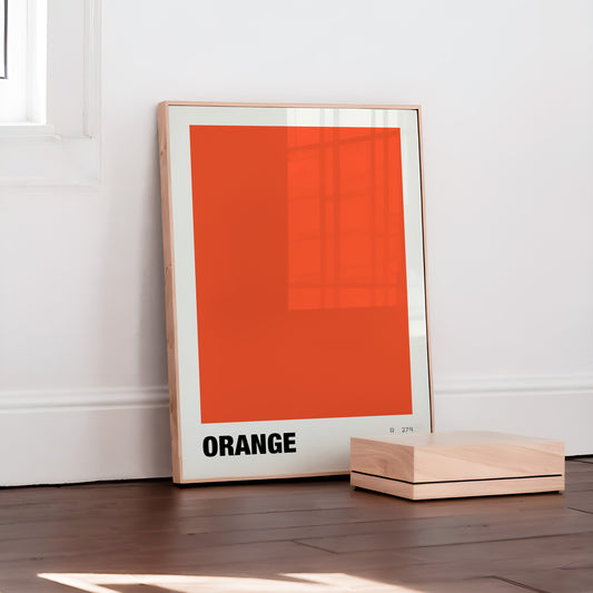 Color Block - Orange