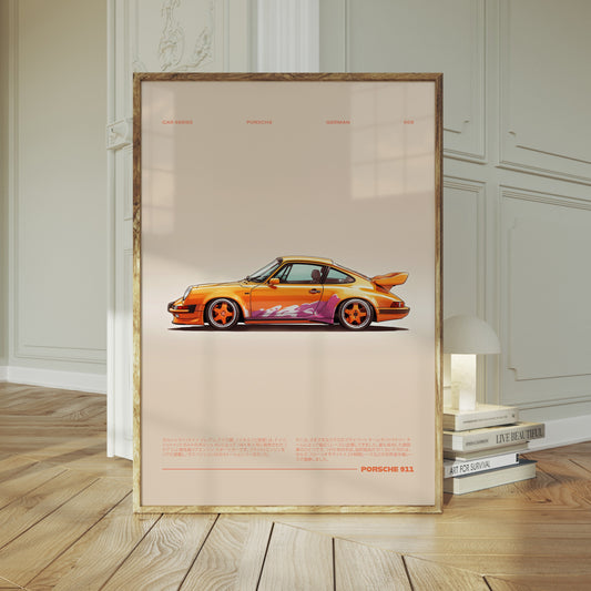 Orange - Porsche 911