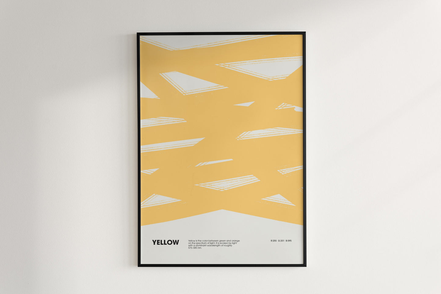 Color Block - Yellow Line