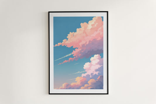 Anime Scenery - Sunrise Cloud