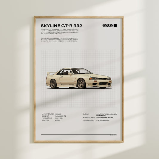 Car Stats - Nissan Skyline R32