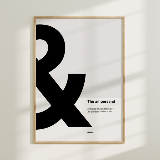 Typography - The Ampersand