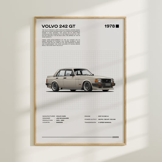 Car Stats - Volvo 242 GT