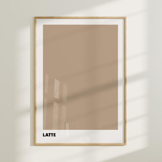 Coffee - Latte Color Block