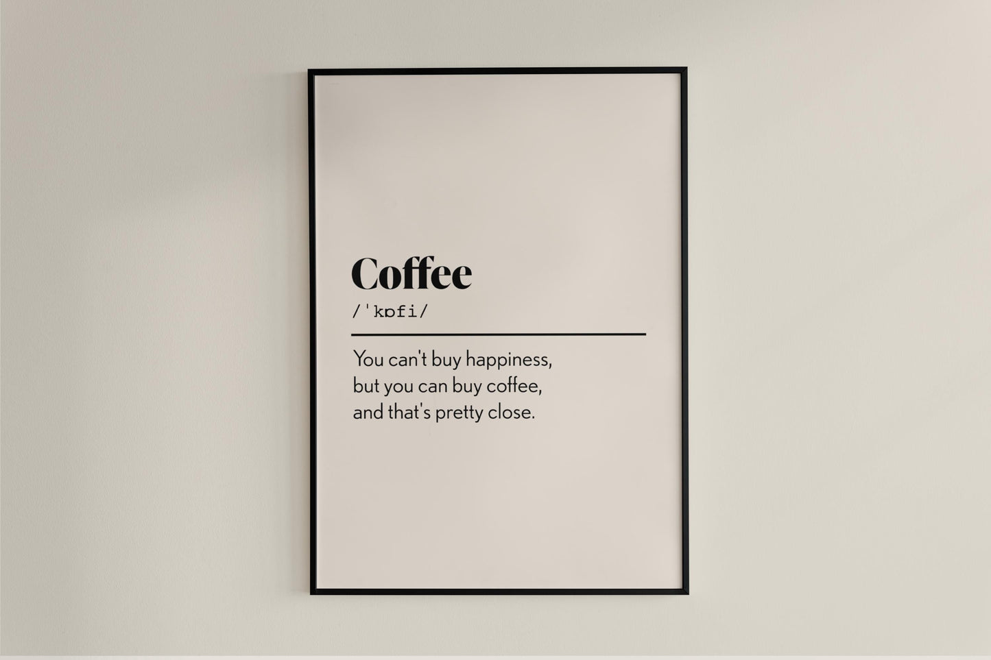 Coffee - Definition